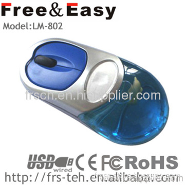 Lm-802 3d Optical Usb Wired Liquid Gift Mouse 